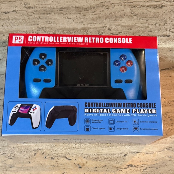 Video Games & Consoles | Blue Retro Console With 52 Classic Games ...